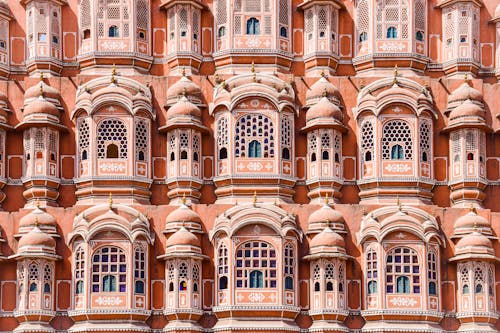 คลังภาพถ่ายฟรี ของ hawa mahal, ชัยปุระ, พระราชวัง