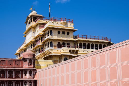 View of the City Palace, Jaipur, India