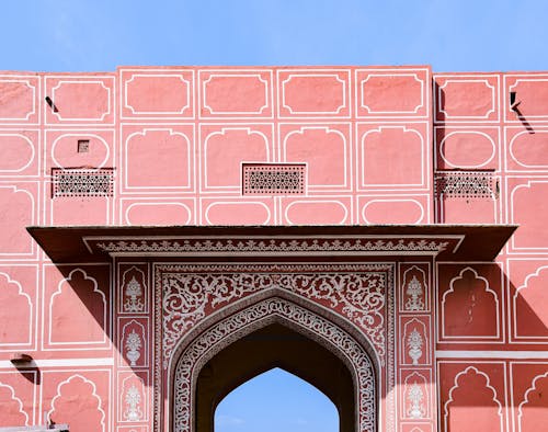Wall of the City Palace, Jaipur, India