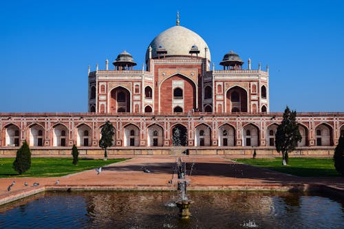 Photo of the Humayuns Tomb, Delhi, India 