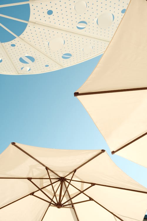 Free Low Angle Shot of Sunshades Stock Photo