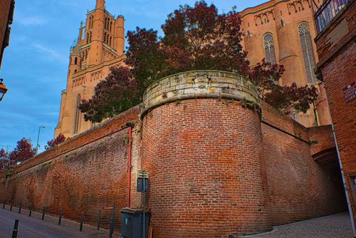 Free Cathédrale Sainte Cécile ALBI Stock Photo
