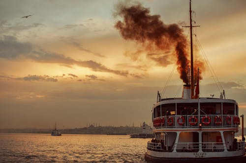 Ferry Sailing in Istanbul