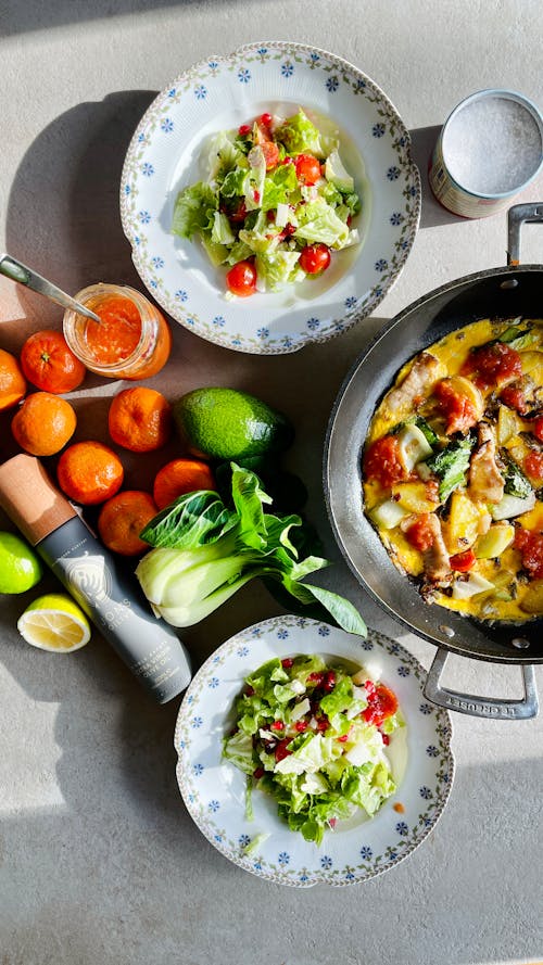 Bowls of Salad