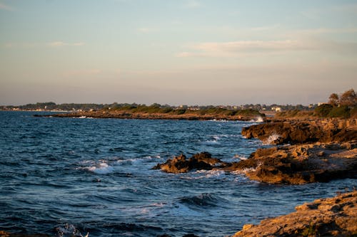 Free stock photo of beach background, beach waves, landscape