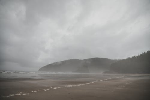 多雲的, 海, 海岸線 的 免費圖庫相片