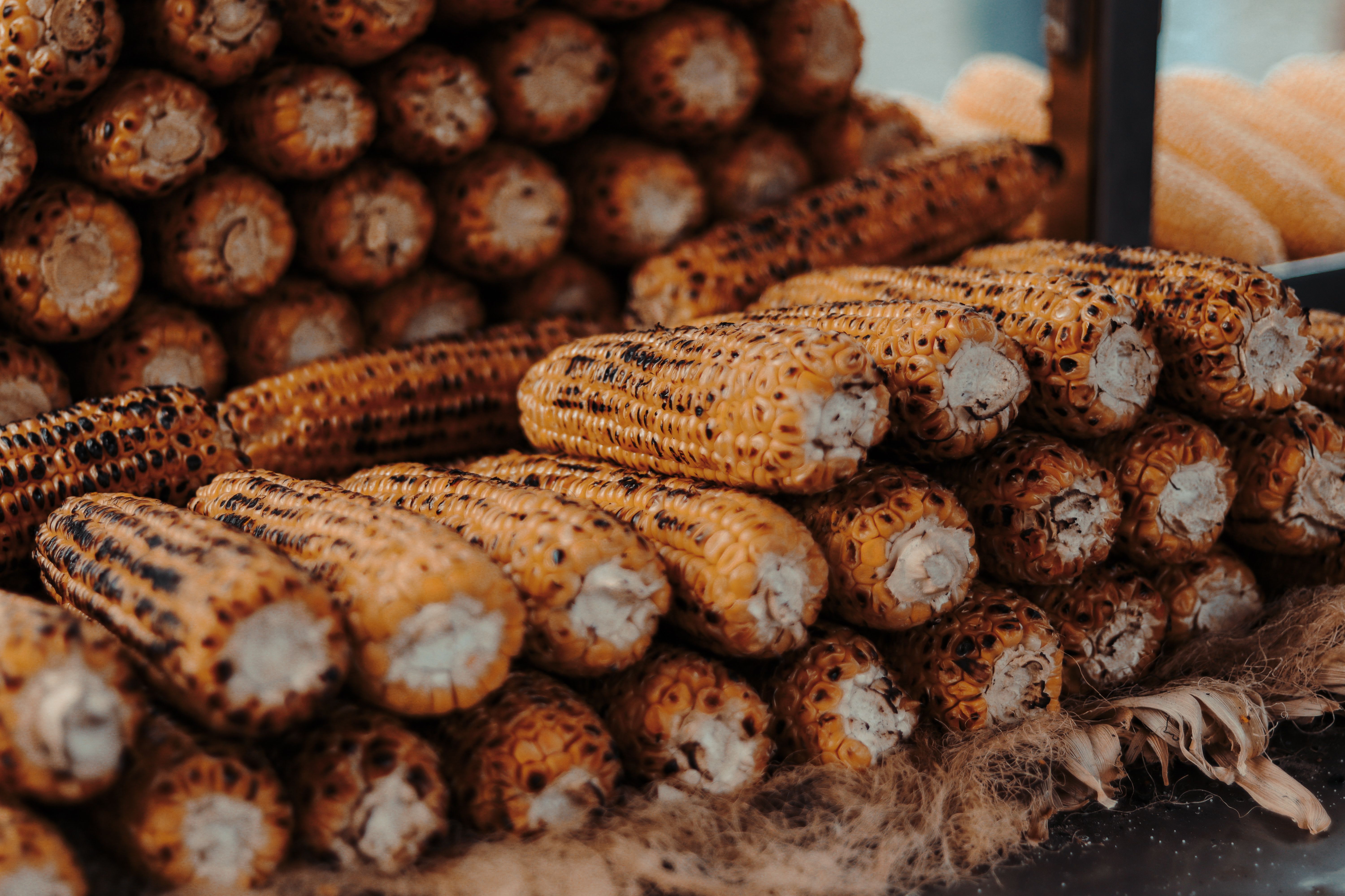 Crispy Grilled Corn with Chili Lime