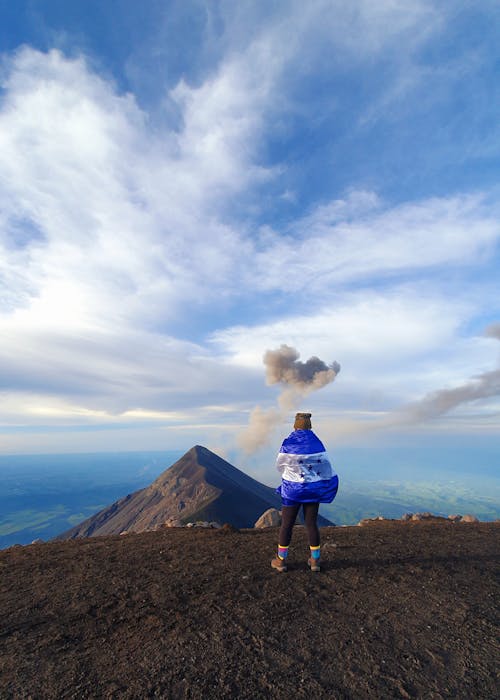 Základová fotografie zdarma na téma aktivní sopka, dobrodružství, guatemala