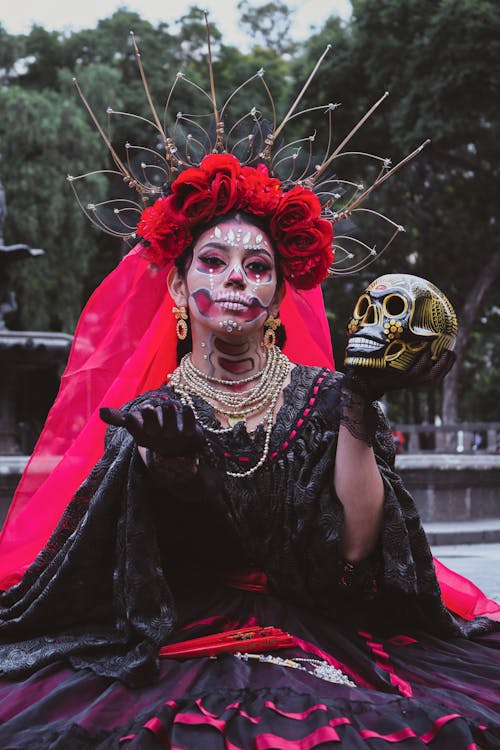 Imagine de stoc gratuită din artist, calavera catrina, costum