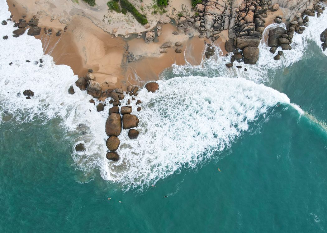 Beach Rocks Shore Rocks on Beach on Sea Shore · Free Stock Photo