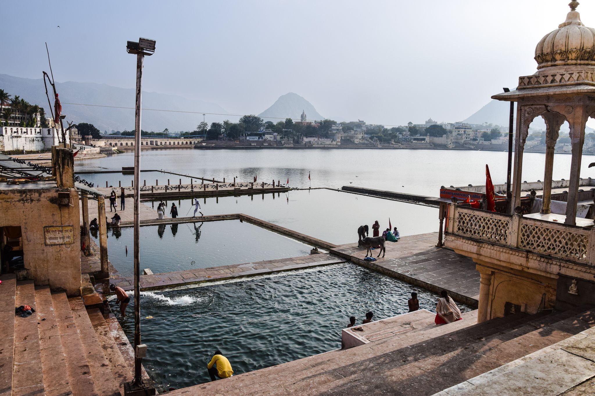 Gomti Lake and Ghats