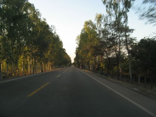 Free stock photo of ahead, road, sunset Stock Photo