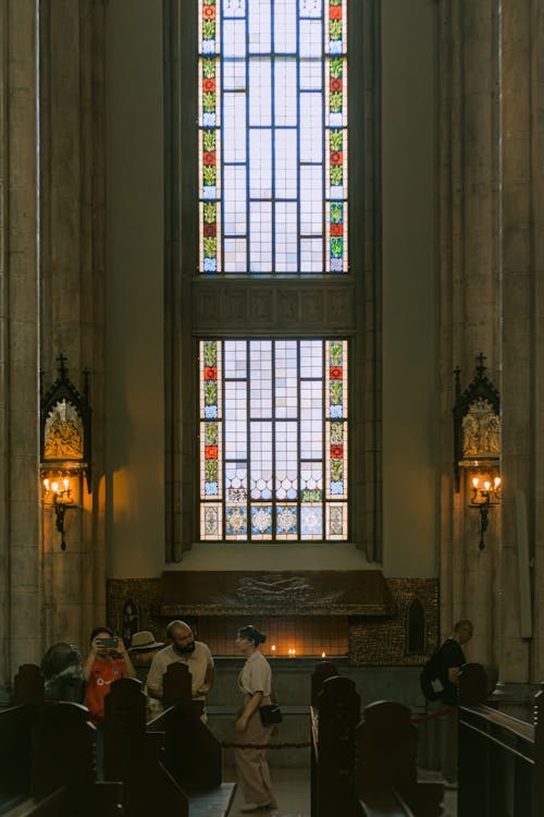 People in a Church