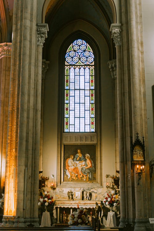 Altar in a Catholic Church 