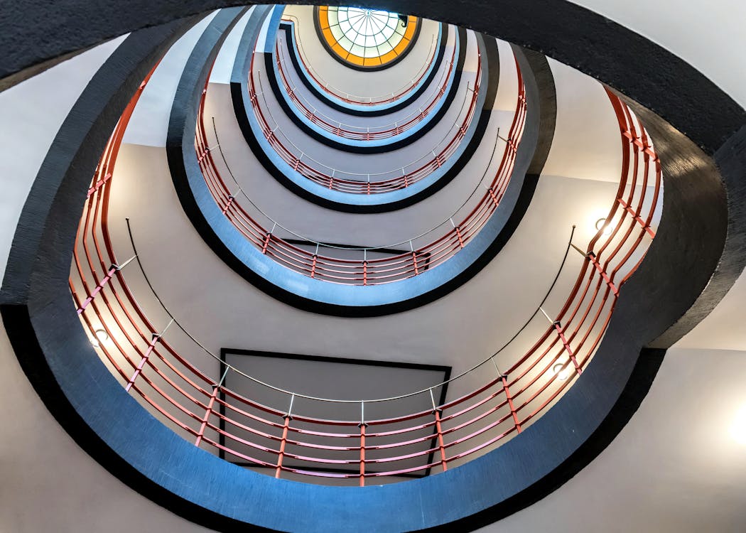 Бесплатное стоковое фото с винтовая лестница, гамбург, германия