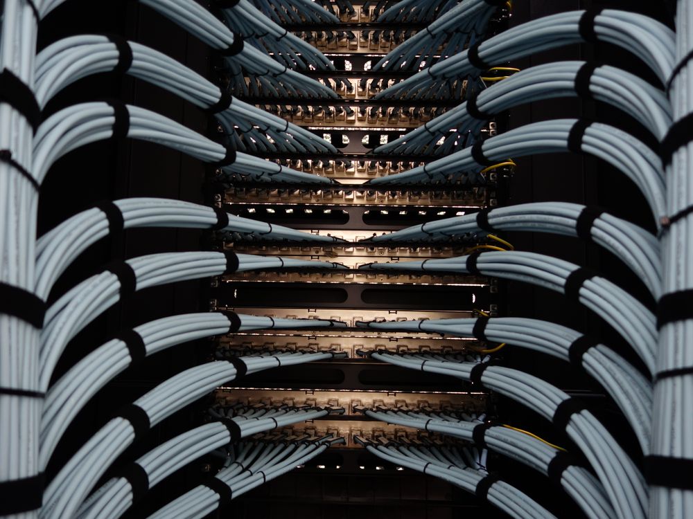 Modern server and infrastructure building