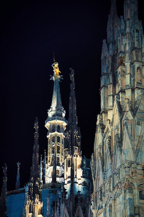 Photos gratuites de architecture gothique, bâtiment, cathédrale de milan