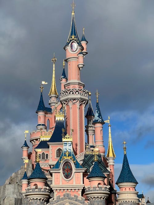 Sleeping Beauty Castle in Disneyland in California, USA
