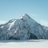 Alpine snow ridge at dusk by Joris Eschalier on Pexels