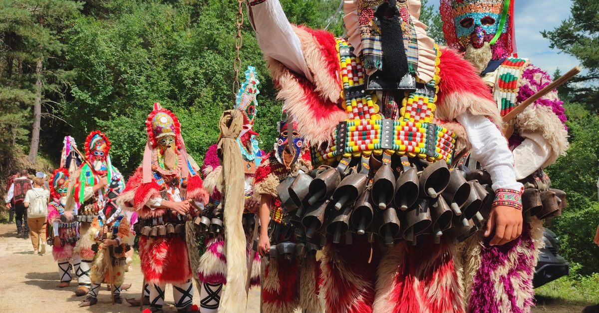 A Ritual Celebration Example People in Traditional Costumes in Ritual · Free Stock Photo