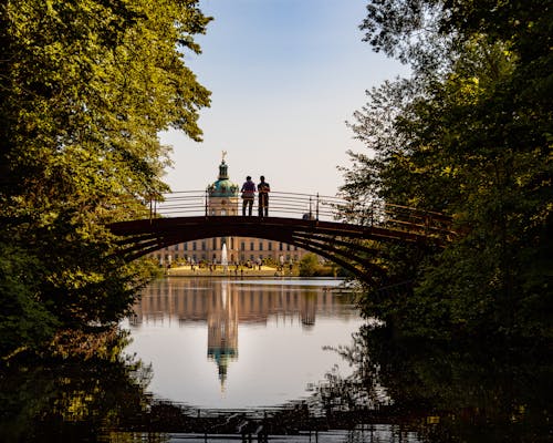 Foto stok gratis Berlin, istana charlottenburg, jembatan kaki
