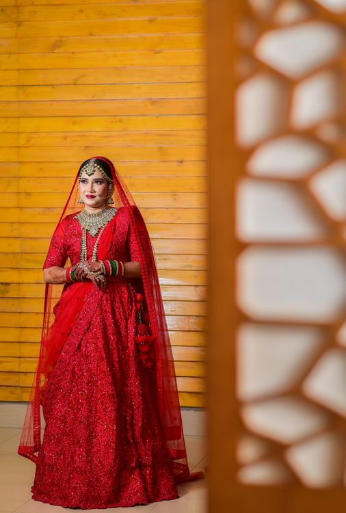 Bride Wearing Traditional Jewelry to Red Dress Free Stock Photo Bride Wearing Traditional Jewelry to Red Dress Free Stock Photo