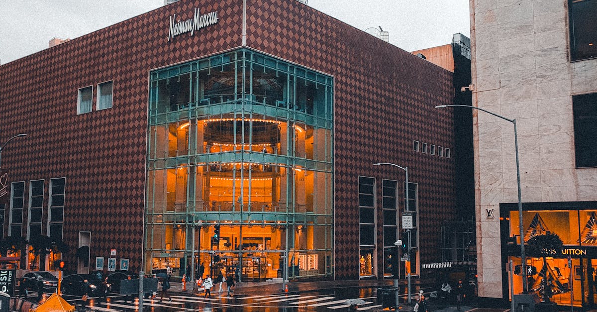 Photo by Allen Boguslavsky Vibrant nighttime view of Union Square's iconic shopping district in San Francisco.