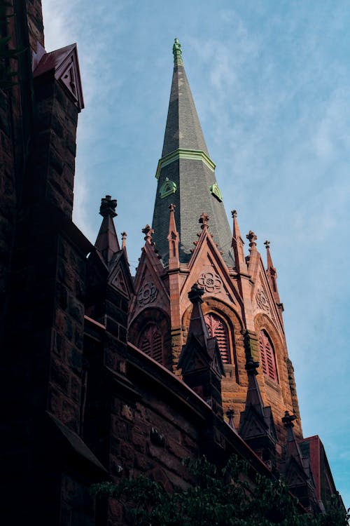 Imagine de stoc gratuită din biserica memorială luther place, fotografiere verticală, monument
