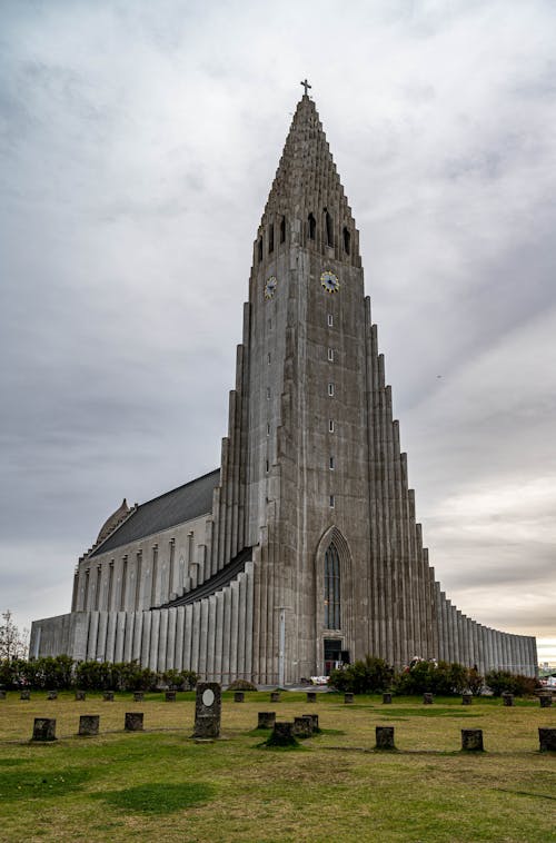 冰島, 哈爾格林姆教堂尖塔, 地標 的 免費圖庫相片