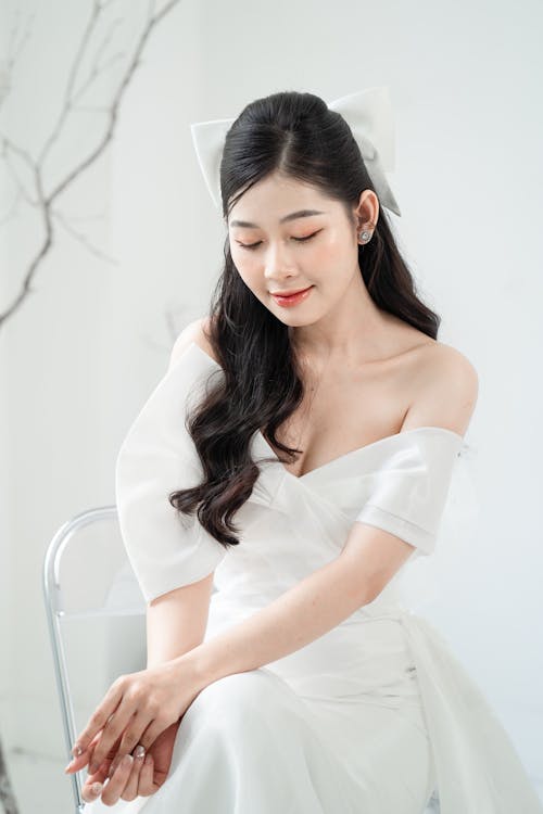 Portrait of a Woman in a Wedding Dress 