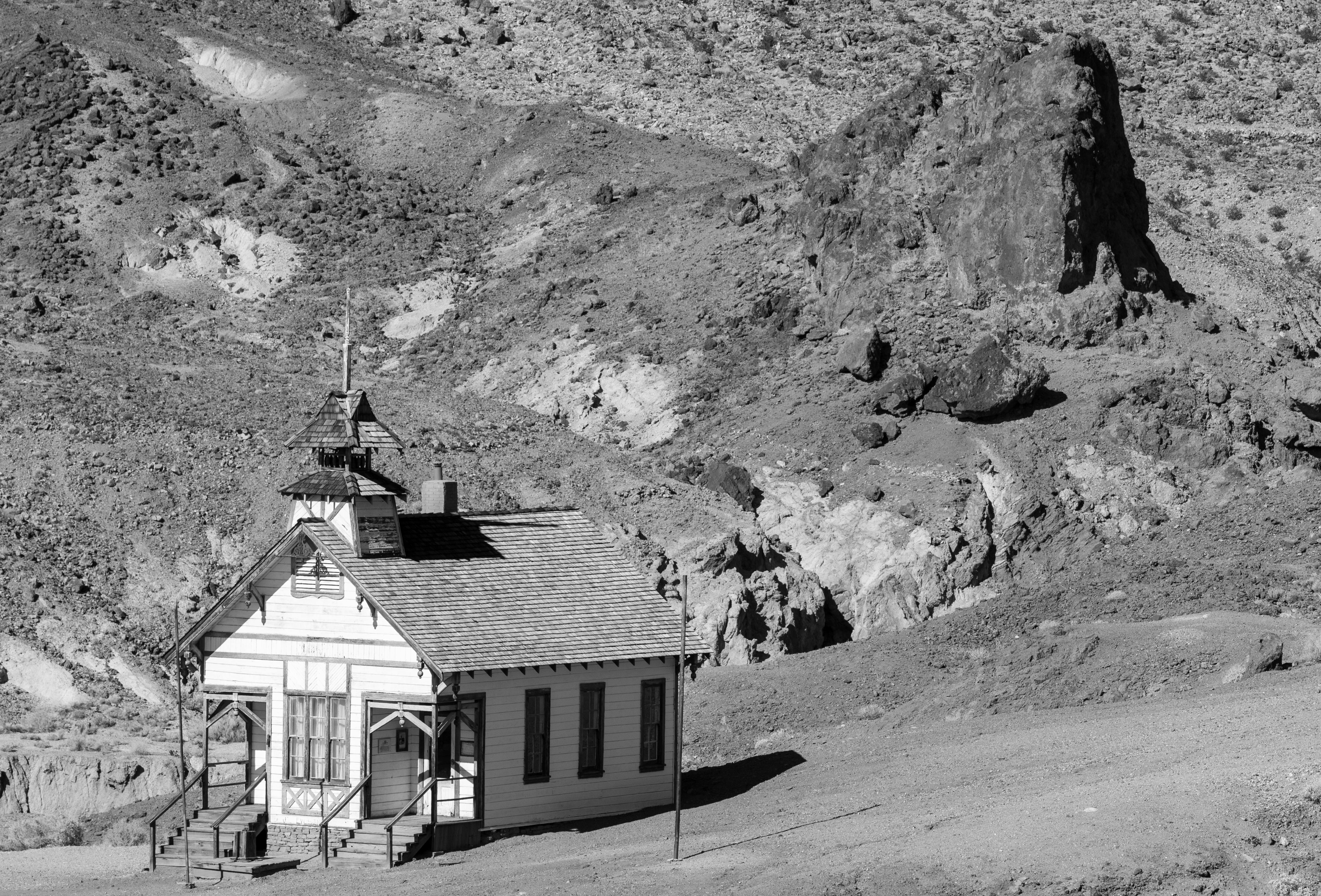 schoolhouse in calico ghost town