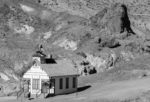 Fotos de stock gratuitas de blanco y negro, calicó, ciudad muerta