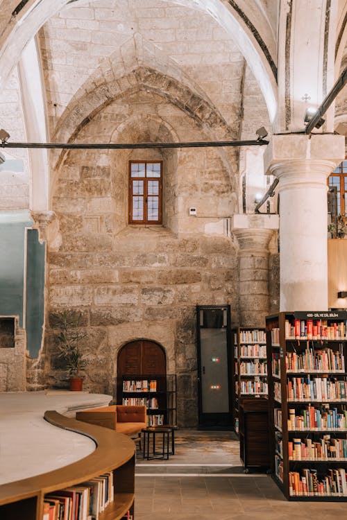 Interior of a Library 