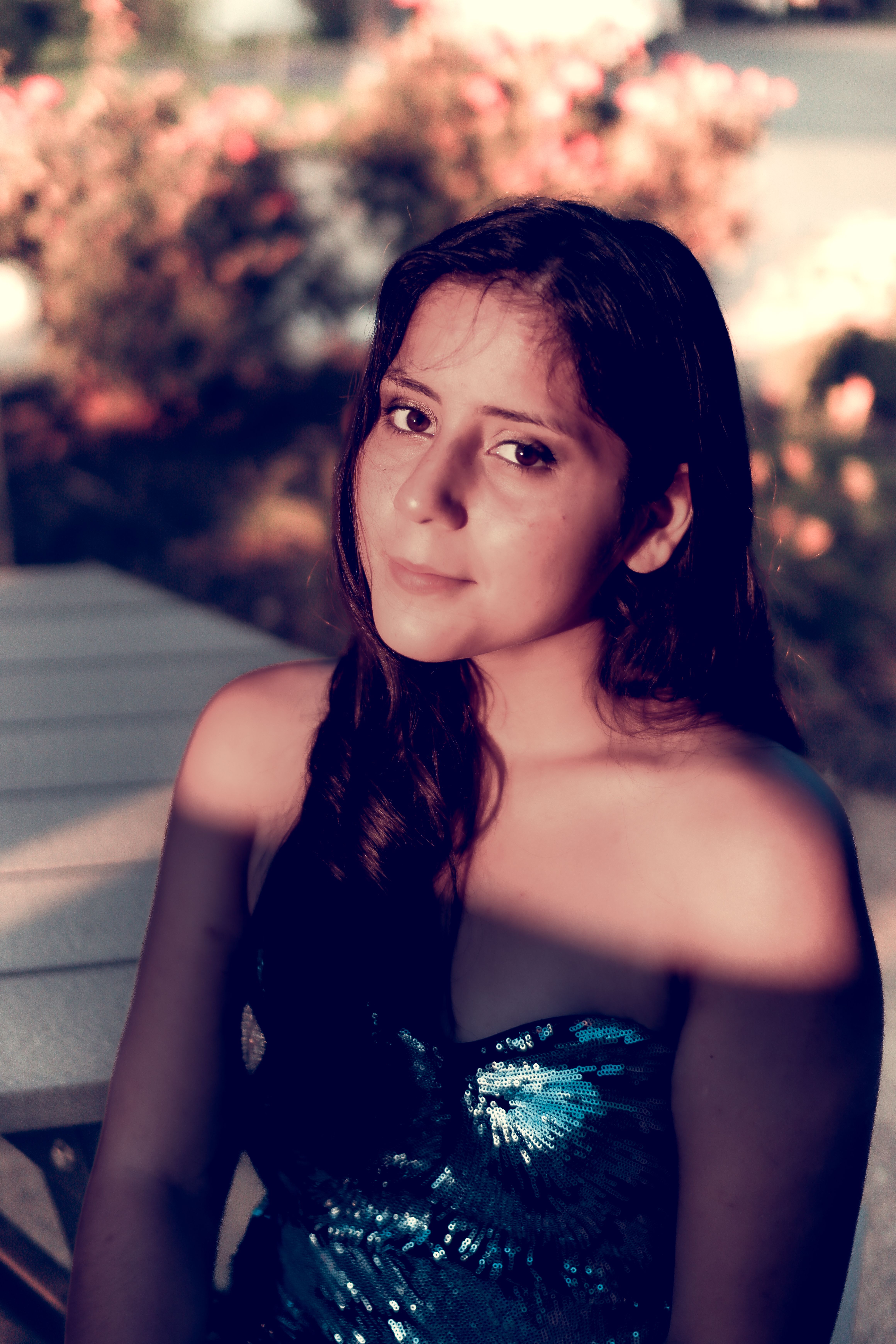 Portrait of a Young Woman  Free Stock Photo