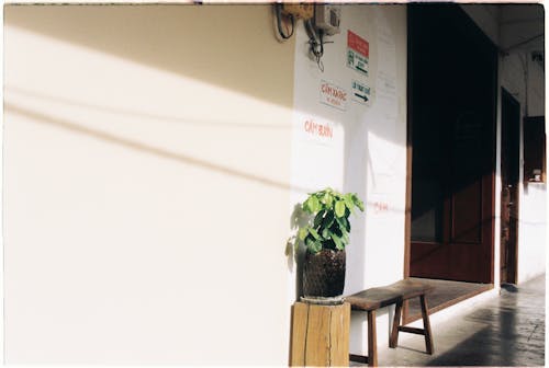 Základová fotografie zdarma na téma dveře, lavička, městský