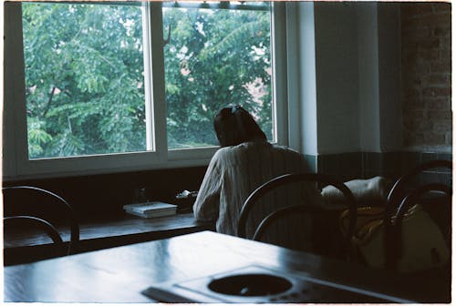 Woman Sitting by the Window 