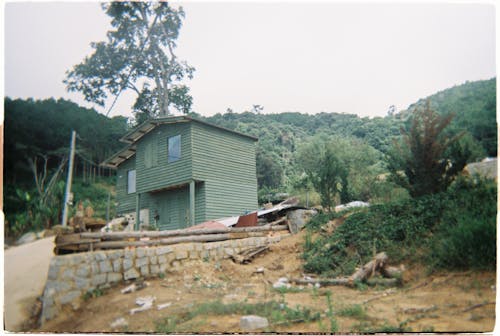 Wooden Bungalow in a Valley 