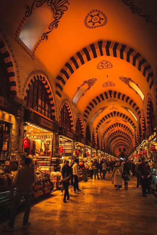 Inside the Spice Bazaar in Istanbul, Turkey · Free Stock Photo