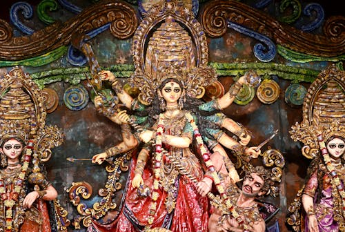 Durga Goddess Figure