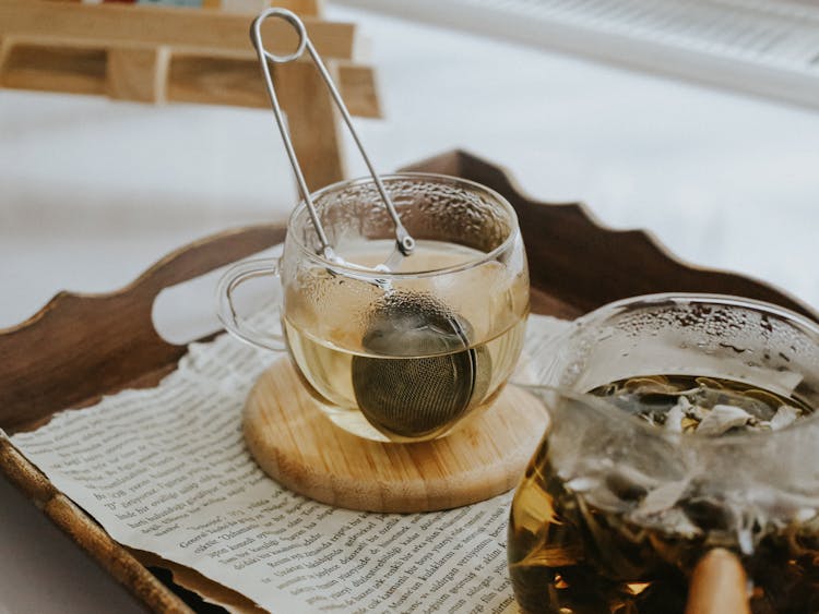 Brewing Tea In Glass