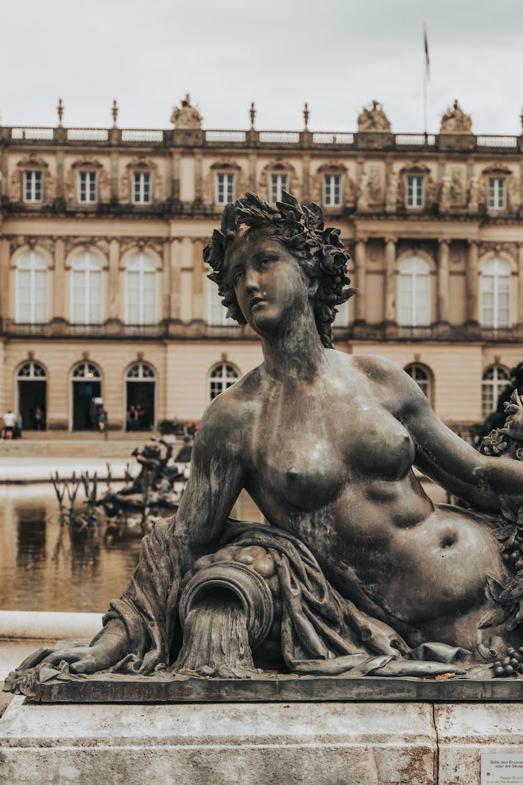 Antique Monument In Versailles 