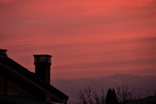 Gratis arkivbilde med skyline, solnedgang himmel