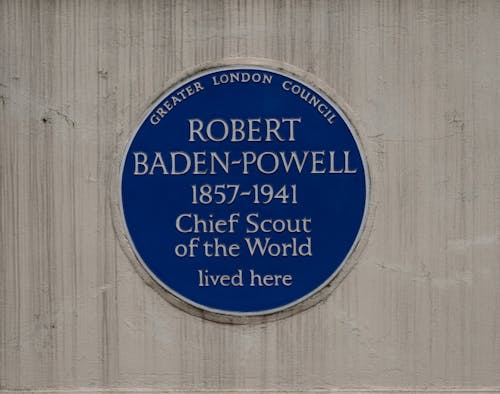 Robert Baden-Powell - Blue Plaque