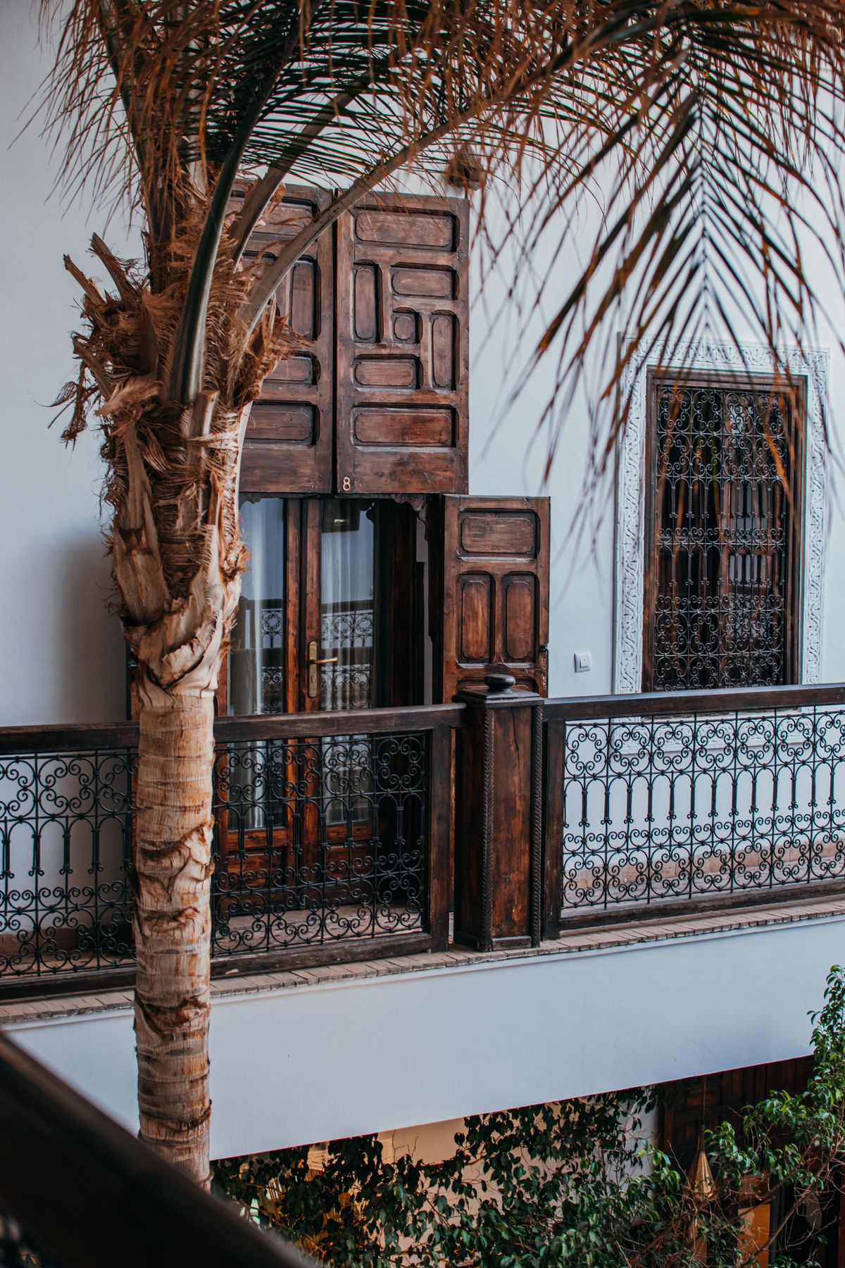 Marrakech - curte de riad liniștită lângă Mouassine