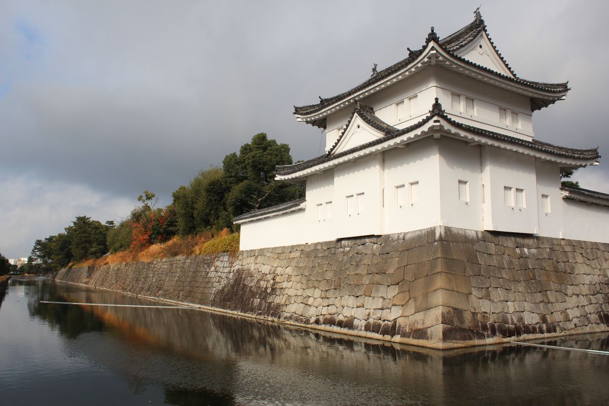 Japanese castle traditional architecture