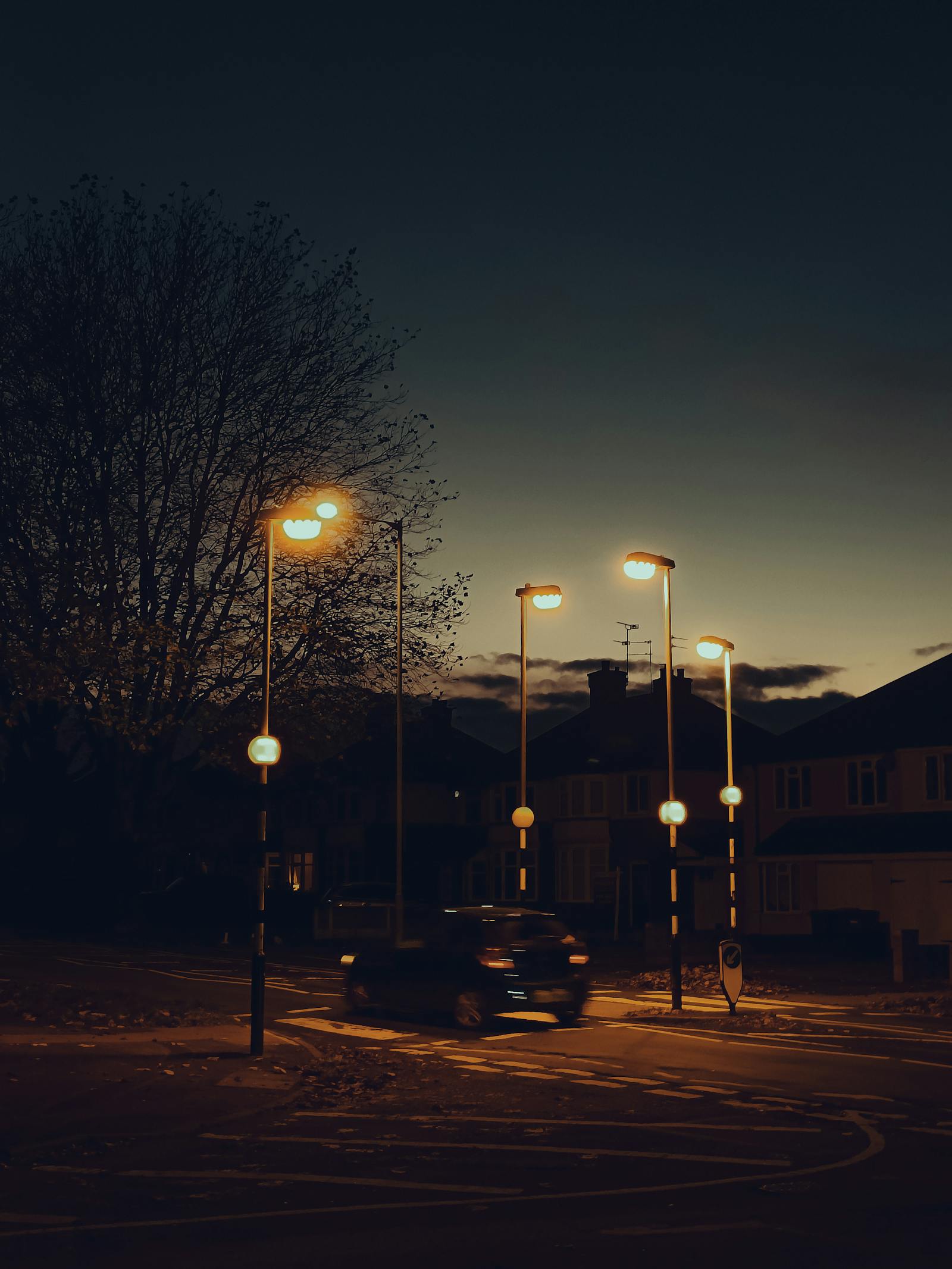 Lamppost Light In Night Photos, Download The BEST Free Lamppost Light