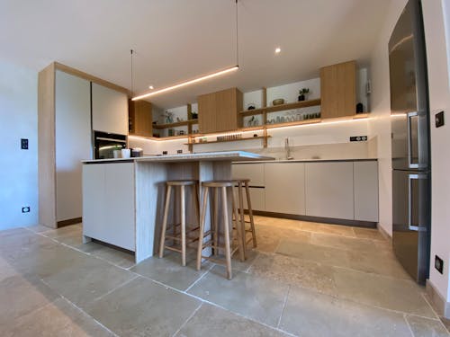 Interior of a Modern Kitchen 