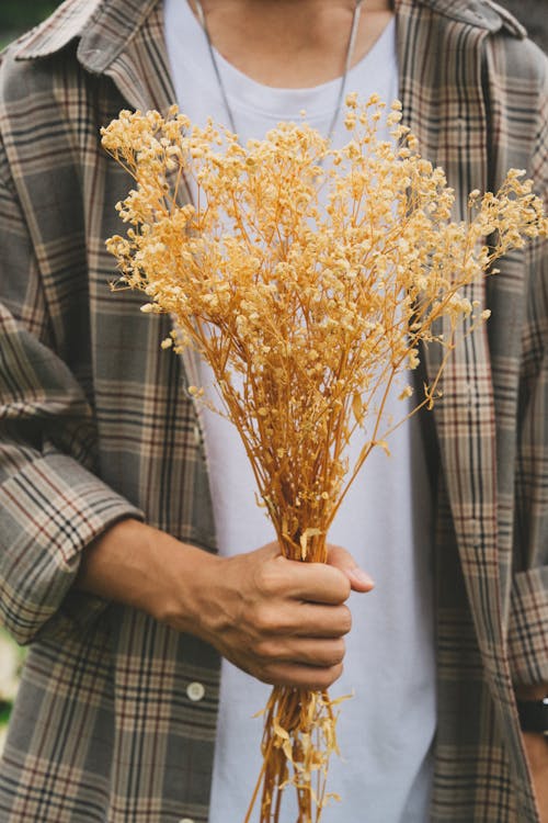 Bouquet of Little Flowers in Hand