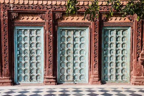 Kostnadsfri bild av byggnad, dörrar, indien