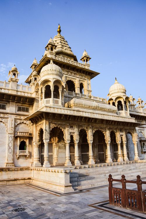 Free Stunning view of the historic Jaswant Thada monument in Jodhpur, India. Stock Photo